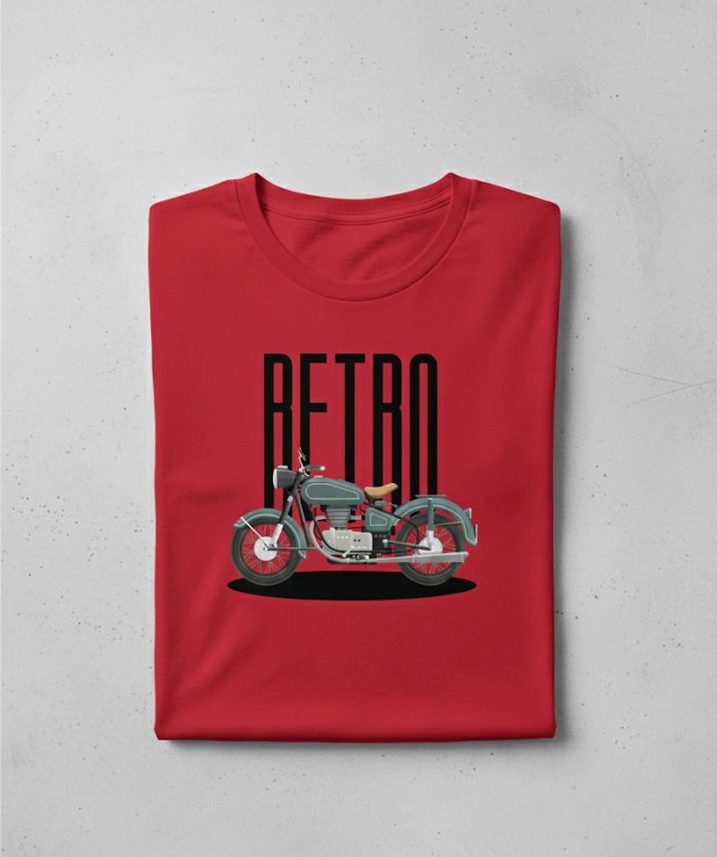 RETRO BIKE TSHIRT || Unisex T-Shirt